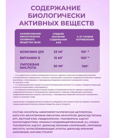 Consumed Coenzyme Q10 for the heart and blood vessels for slowing down aging - Buy Online on GoSupps.com