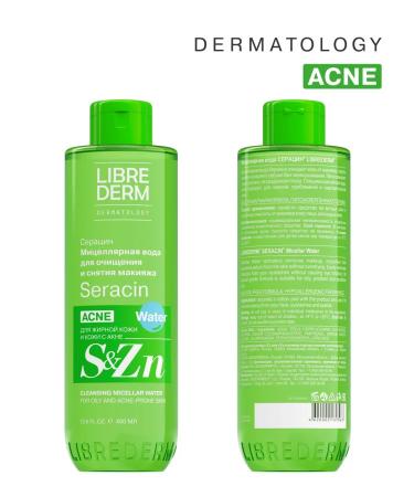 LIBREDERM Micellar water for the face Seraacin 400 ml - Buy Online on GoSupps.com
