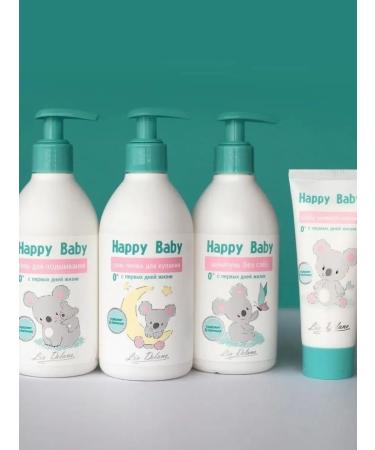 Belarusian cosmetics Hair shampoo without tears from the birth of Happy Baby - Buy Online on GoSupps.com