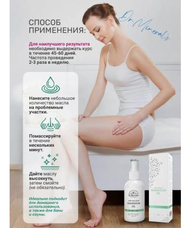 Dr Mineral's Zechstein magnesium oil from cellulite - Buy Online on GoSupps.com