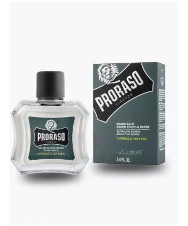 PRORASO Mitigating beard balm cypress and vetiver 100 ml - Buy Online on GoSupps.com