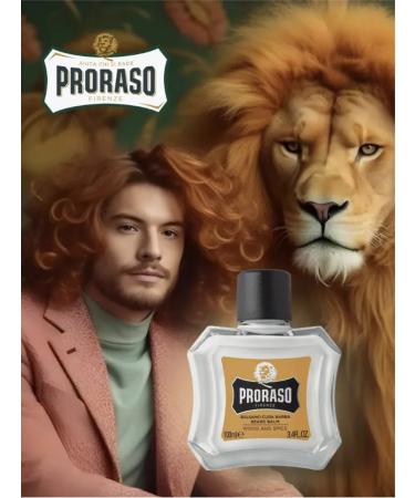 PRORASO Balm for a beard softening Wood and Spice 100 ml - Buy Online on GoSupps.com