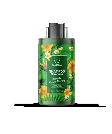 Papillon Hair shampoo 400 ml honey and keratin - Buy Online on GoSupps.com