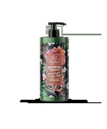 Papillon Hair shampoo 1000 ml ylang-ylang and collagen - Buy Online on GoSupps.com