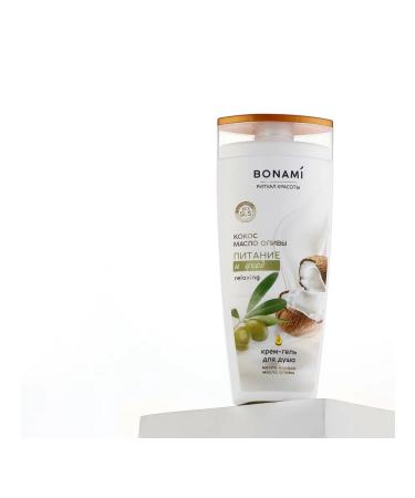 Shower gels Shower gel 250 ml aroma of olive and coconut bonami - Buy Online on GoSupps.com
