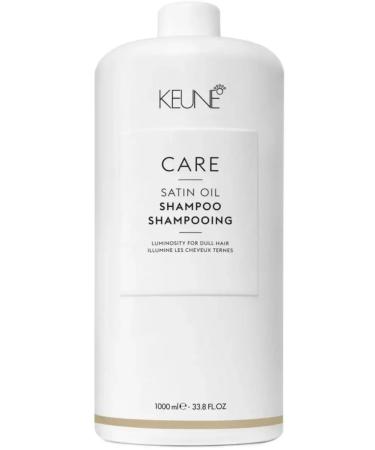 KEUNE Care Satin Oil Shampoo - Silk Care shampoo 1000 ml - Buy Online on GoSupps.com