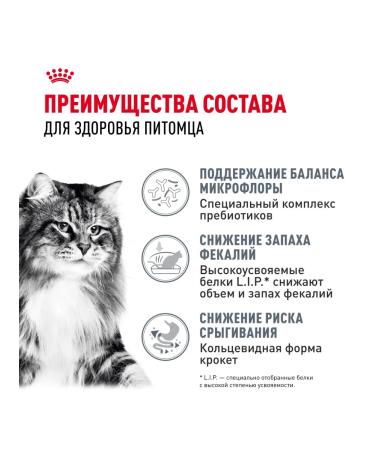 ROYAL CANIN Dry food Digestive Care for cats fish 2 kg - Buy Online on GoSupps.com