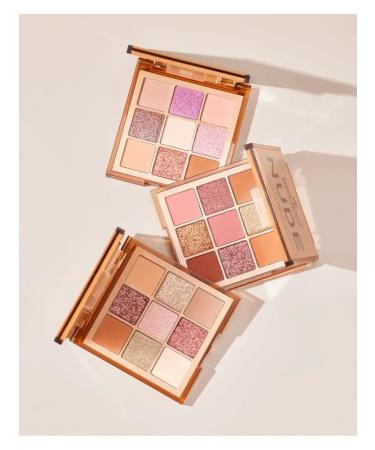 HaidyePlus Nude shadows for the eyelids with a mirror - Buy Online on GoSupps.com