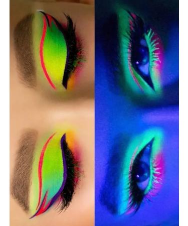 HaidyePlus Shadows for eyelids and eyes with sparkles neon - Buy Online on GoSupps.com