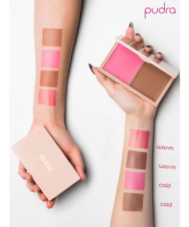 PAESE Kiss My Cheeks Warm contouring palette - Buy Online on GoSupps.com