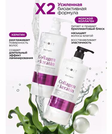 MIXIT Hair shampoo and balm with keratin Hair Expert - Buy Online on GoSupps.com