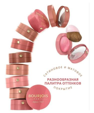 Bourjois Paris Facial blush baked matte Blush tone 085 - Buy Online on GoSupps.com
