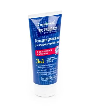 Compliment Heling for washing the face No Problem 3B1 tube 200ml 6 pcs - Buy Online on GoSupps.com