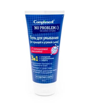 Compliment Heling for washing the face No Problem 3B1 tube 200ml 6 pcs - Buy Online on GoSupps.com