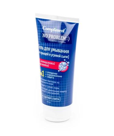 Compliment Heling for washing the face No Problem 3B1 tube 200ml 6 pcs - Buy Online on GoSupps.com