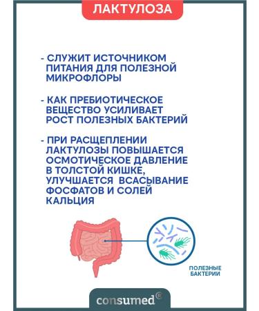 Consumed Syrup lactulose laxative from constipation 200g - Buy Online on GoSupps.com