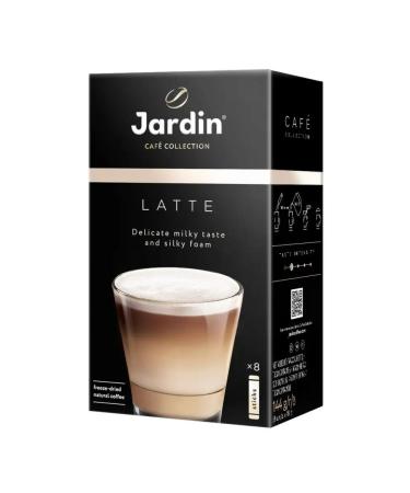 Jardin coffee in sticks soluble Latte 3B1 18GX8pcs