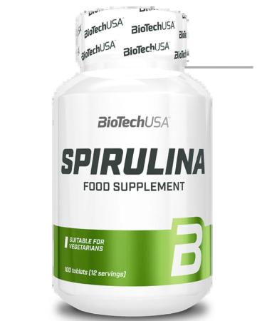BioTechUSA Pirulina antioxidant Spirulina 100 tab - Buy Online on GoSupps.com