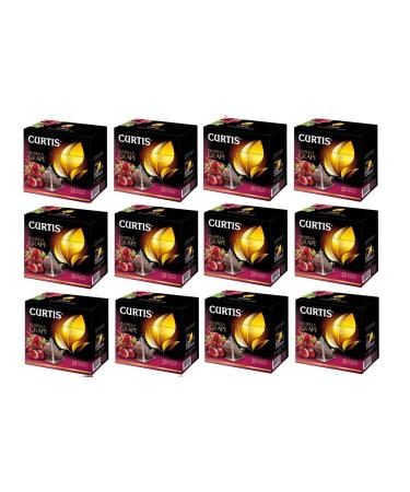 Curtis Tea in ISABELLA GRAPE Pyramids 12pcs 20 Piramids