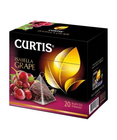 Curtis Tea in ISABELLA GRAPE Pyramids 12pcs 20 Piramids - Buy Online on GoSupps.com