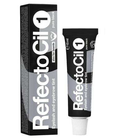 RefectoCil Brovy and eyelashes No. 1 Black 15ml - Buy Online on GoSupps.com