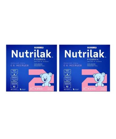 Nutrilak Premium 2 mixture of dry dairy adapter 1050g 2 pcs