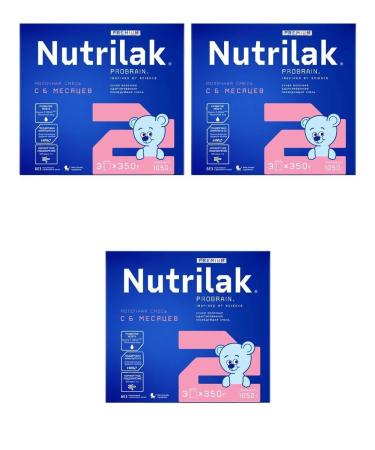 Nutrilak Premium 2 mixture of dry dairy adapter 1050g 3 pcs