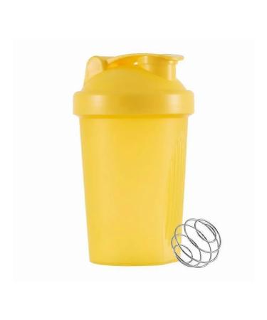 Colored bottles for protein 400 ml cv yellow