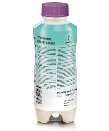 Nutrimop diabetes liquid 500 ml neuter taste