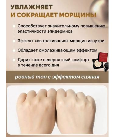 OCHEAL Face Kushon Tonal cream with sponge matting tone 01 - Buy Online on GoSupps.com