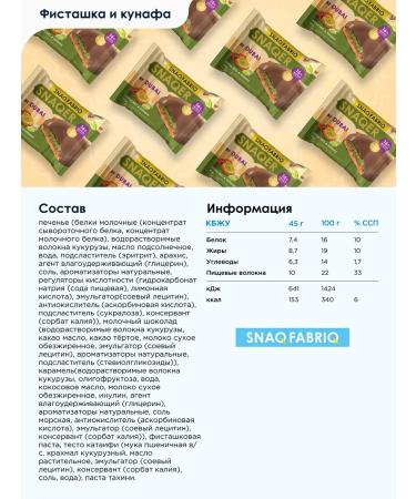 Snaq Fabriq Protein cookies in chocolate without sugar 10pcs x 45g - Buy Online on GoSupps.com