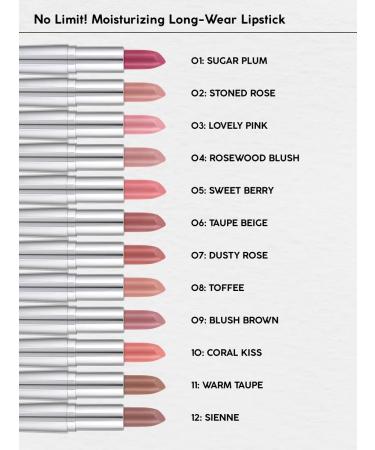 MONIC BEAUTY Lipstick No Limit! tone 04 Rosewood Blush - Buy Online on GoSupps.com