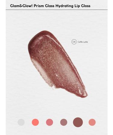 Monica Beauty Glam & Glow lip gloss! Prism Glass Tone 05 Caffe Latte - Buy Online on GoSupps.com
