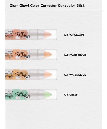 MONIC BEAUTY Correcting pencil Glam & Glow! tone 02 Ivory Beige - Buy Online on GoSupps.com