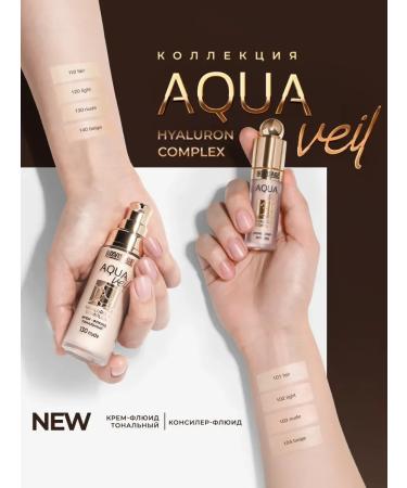 LUXVISAGE Face Conceler Fluid Aqua Veil Hyaluron Complex 102 - Buy Online on GoSupps.com