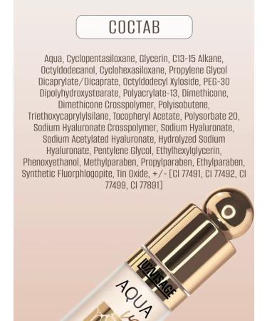 LUXVISAGE Face Conceler Fluid Aqua Veil Hyaluron Complex 102 - Buy Online on GoSupps.com