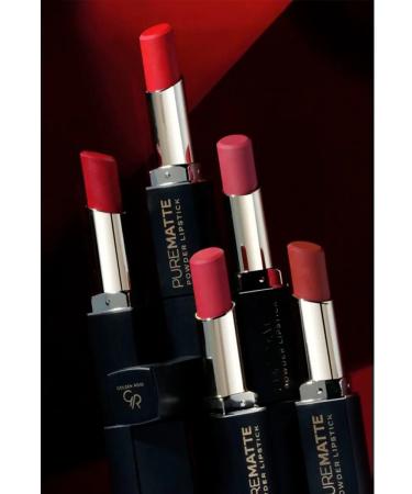 golden rose Lipstick GR Pure Matte Powder Lipstick 101 - Buy Online on GoSupps.com