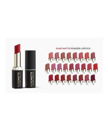 golden rose Lipstick GR Pure Matte Powder Lipstick 117 - Buy Online on GoSupps.com