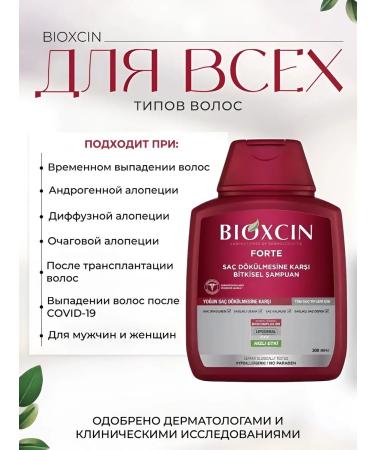 Bioxcin Professional shampoo from hair loss Bioxin 2 pcs - Buy Online on GoSupps.com