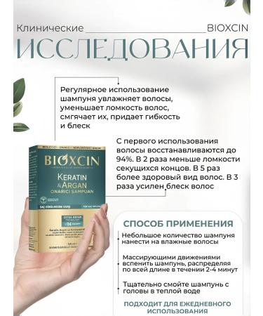 Bioxcin Hair loss shampoo 2 pcs - Buy Online on GoSupps.com