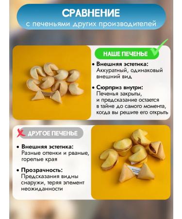 Chinese cookies in Russia Cookies with predictions 30 pcs in a box Gift set - Buy Online on GoSupps.com