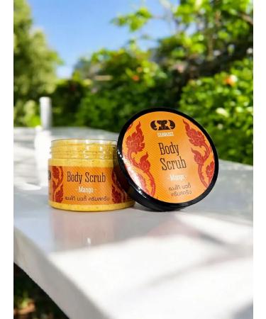 Erawadee Delicate cream-scrub for dry skin with mango extract