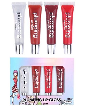 PLUMPING Lip gloss set 4 pieces
