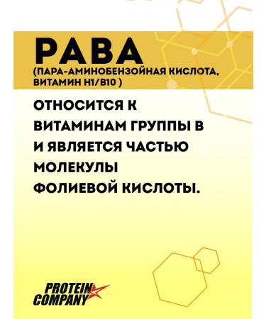 PROTEINCOMPANY PABA pub vitamin B10 - Buy Online on GoSupps.com