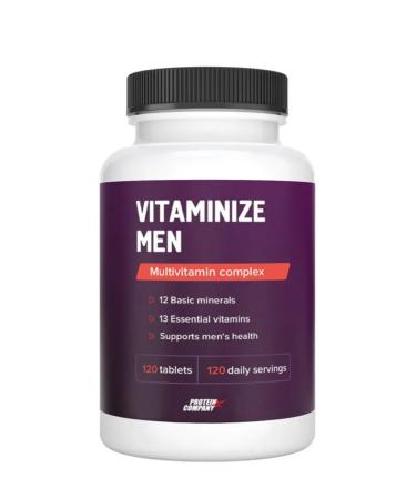 PROTEINCOMPANY Vitamins for men dietary supplement 120 - Buy Online on GoSupps.com