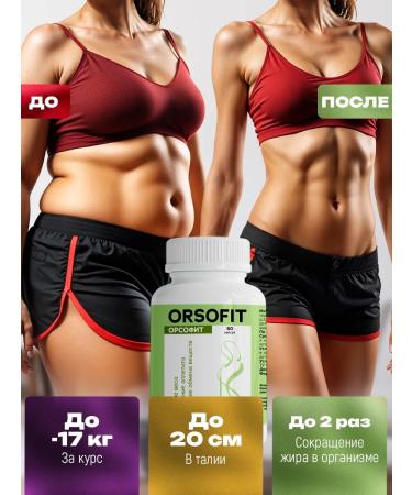 Orsofit Fat burner for weight loss capsule dietary supplement - Buy Online on GoSupps.com
