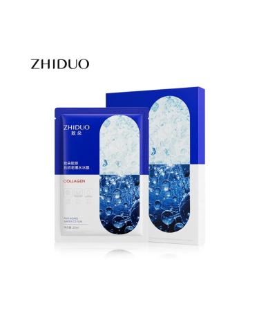 SEOMOU Facial masks fabric collagen moisturizing 5 pcs