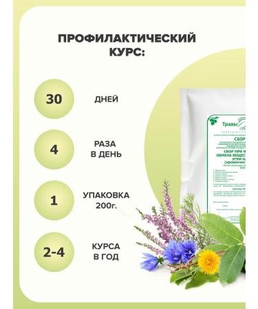 Herbs of the Caucasus Collection No. 18 in case of metabolic disorders - itching rash acne - Buy Online on GoSupps.com