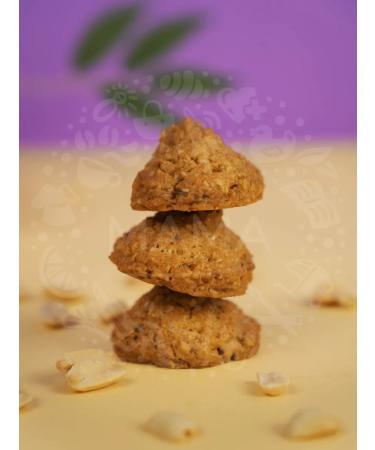 THE MAMA Cookies without gluten oatmeal peanut 3 pcs. 100 g - Buy Online on GoSupps.com