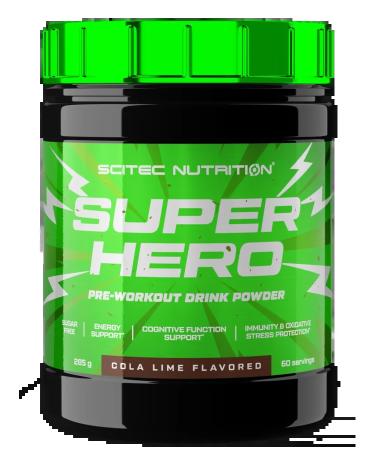 Scitec Nutrition Superhero pre-training complex 285 Cola Lim